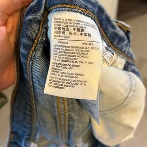 Levi's Light Blue Denim Jeans